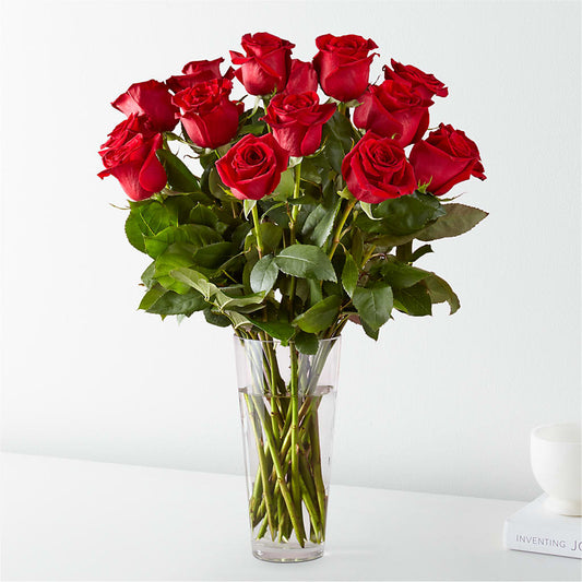 Long Stem Red Rose Bouquet – Awesome Blossom Florist, San Antonio TX