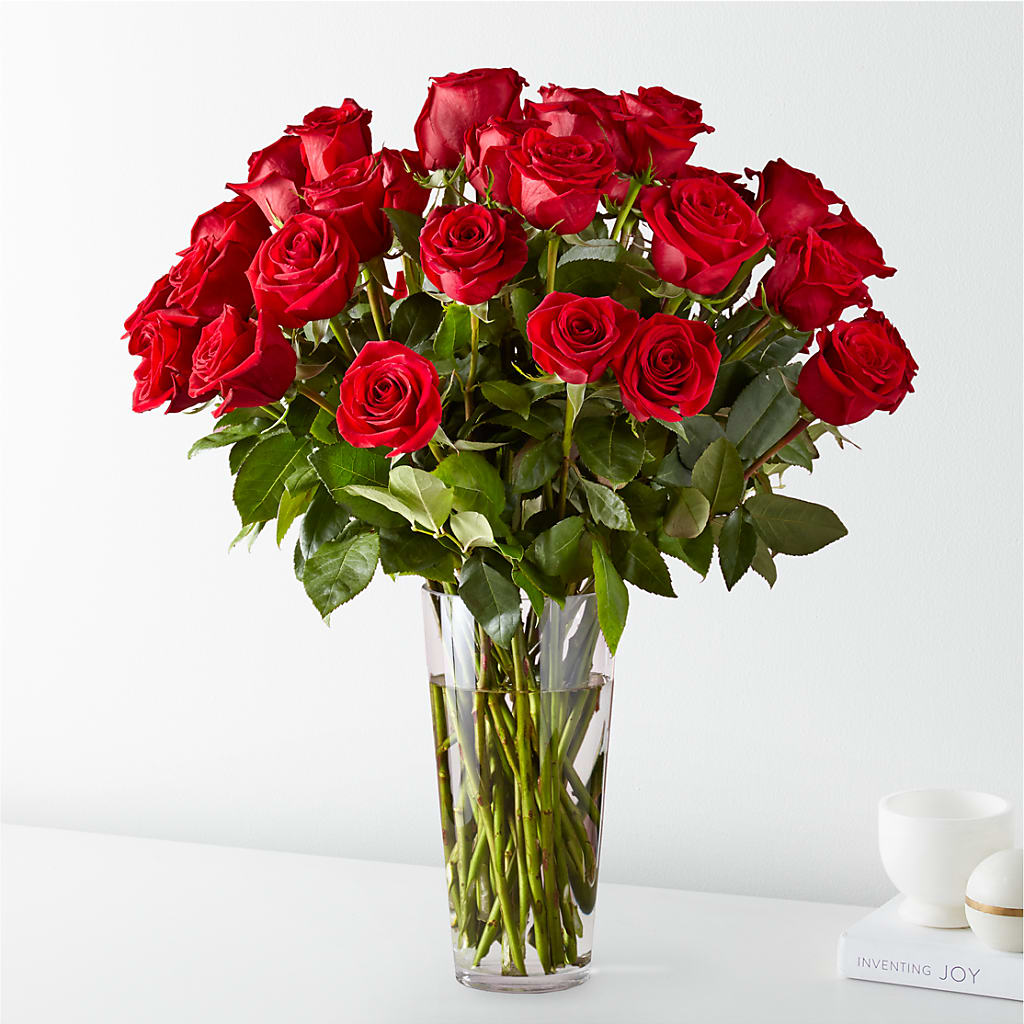 Long Stem Red Rose Bouquet – Awesome Blossom Florist, San Antonio TX