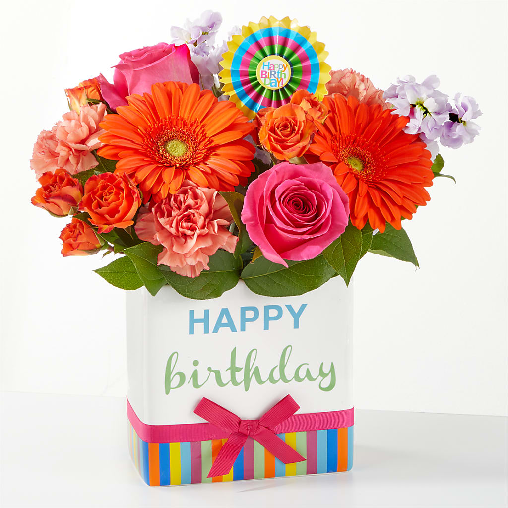 Birthday Surprise Bouquet – Awesome Blossom Florist, San Antonio TX