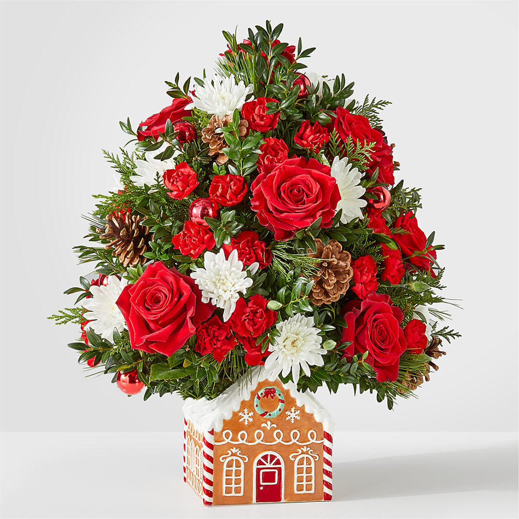Spiced Gingerbread Tree – Awesome Blossom Florist, San Antonio TX