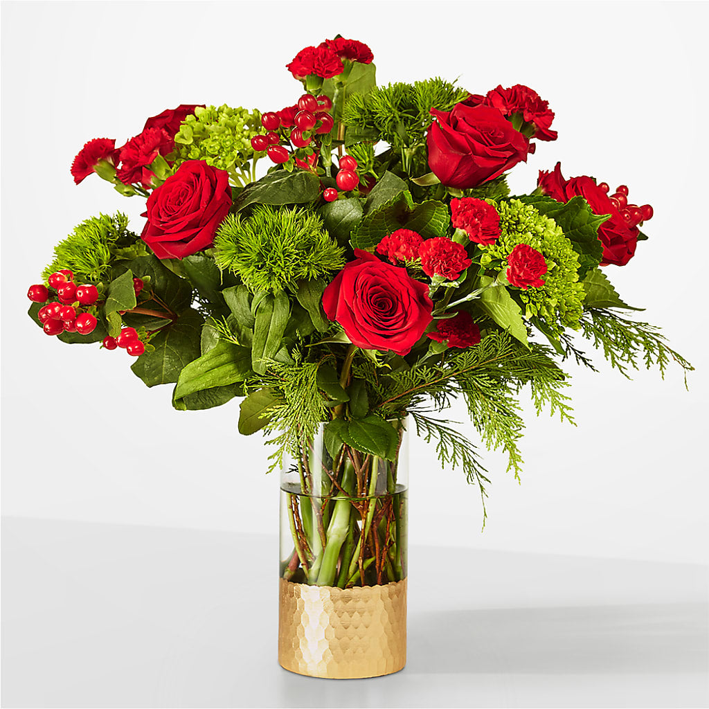 Plaid Throw Bouquet – Awesome Blossom Florist, San Antonio TX