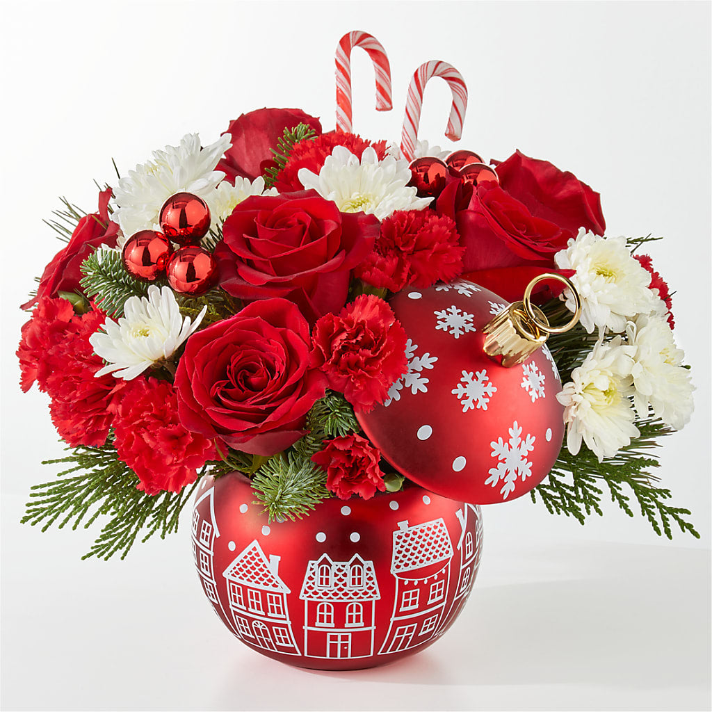 Cheer in the Air Ornament – Awesome Blossom Florist, San Antonio TX
