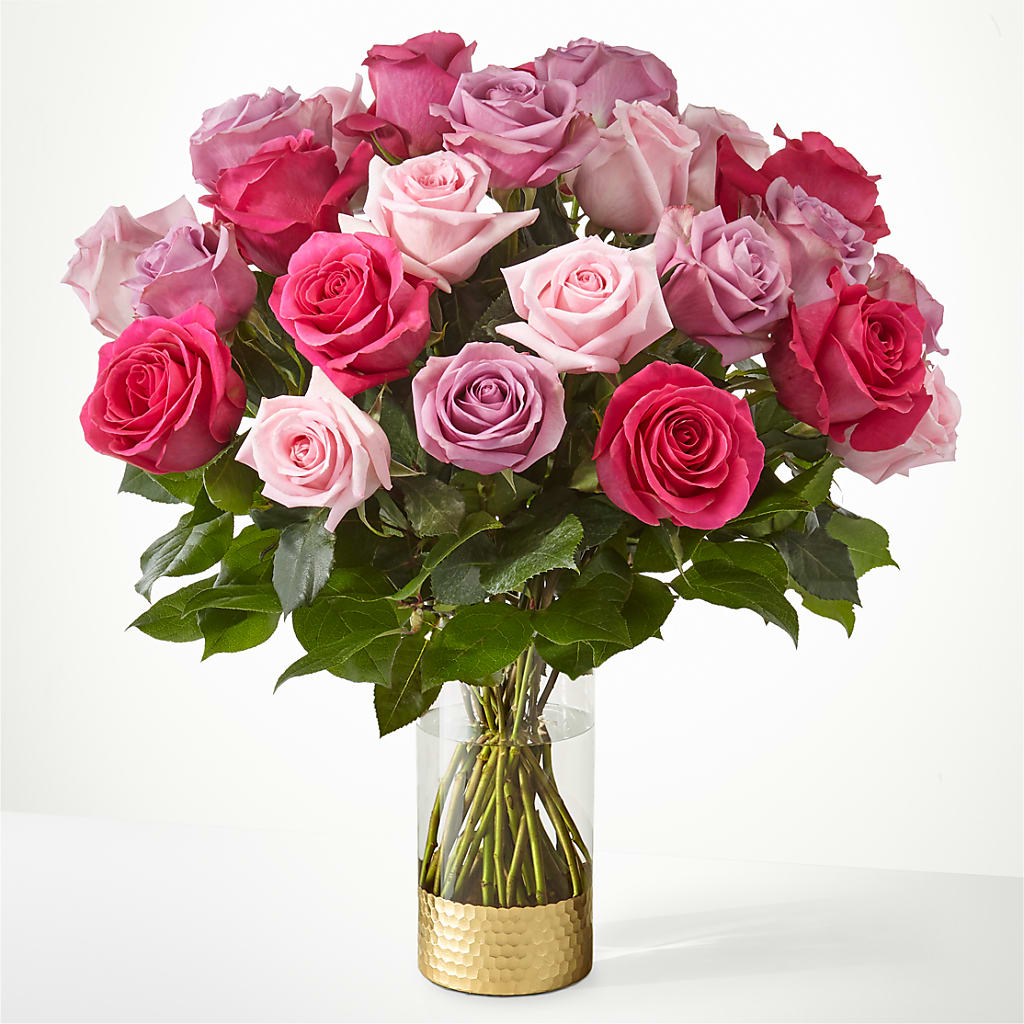 Pure Beauty Mixed Roses – Awesome Blossom Florist, San Antonio TX
