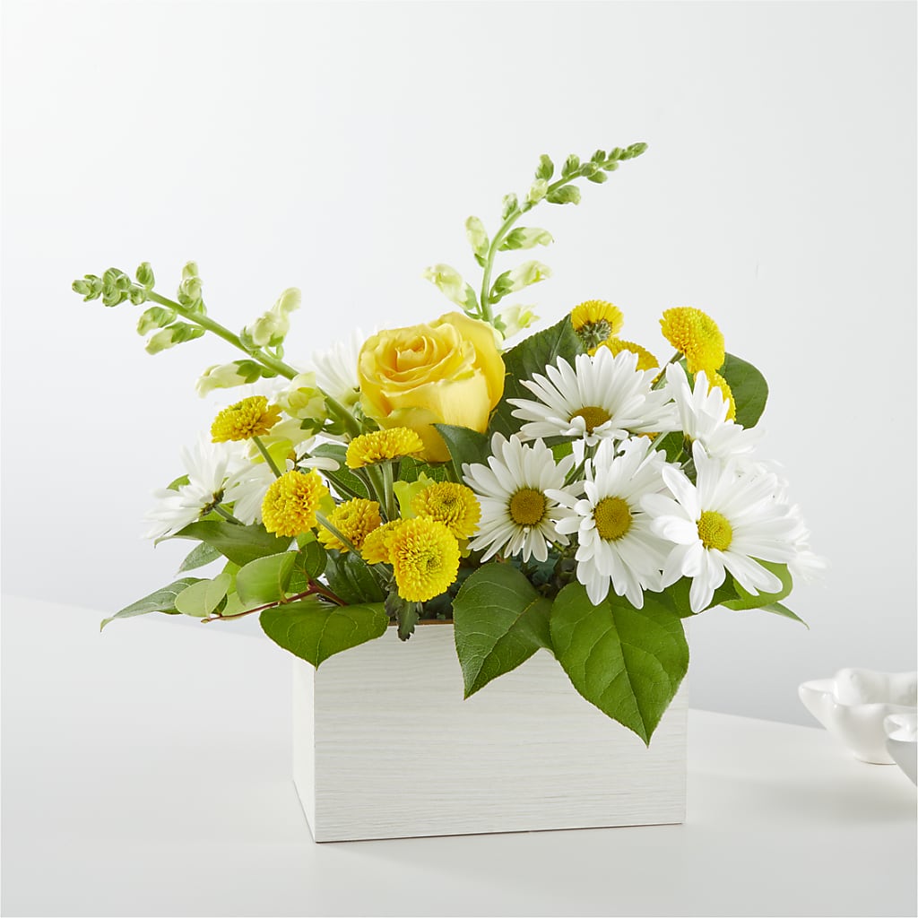 Sun Salutation Box Bouquet – Awesome Blossom Florist, San Antonio TX