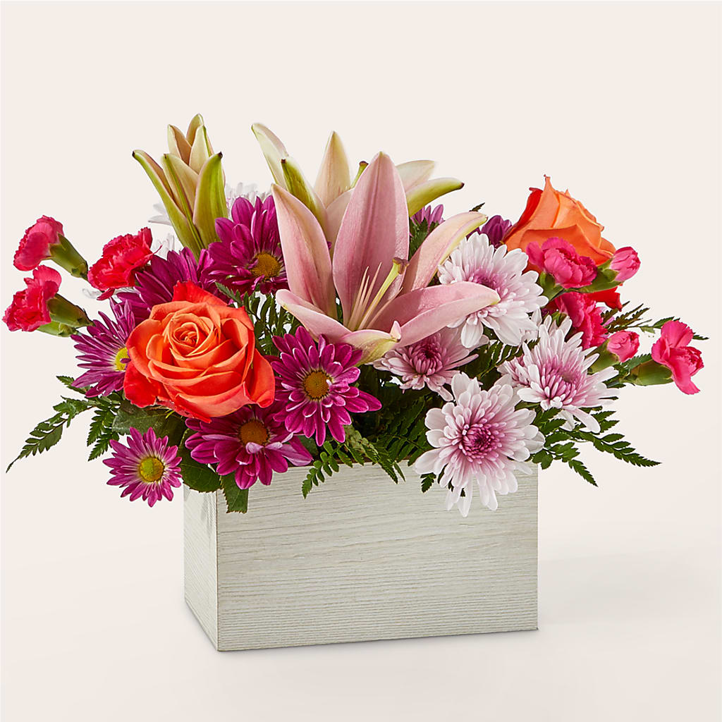 Light of My Life Box Bouquet – Awesome Blossom Florist, San Antonio TX