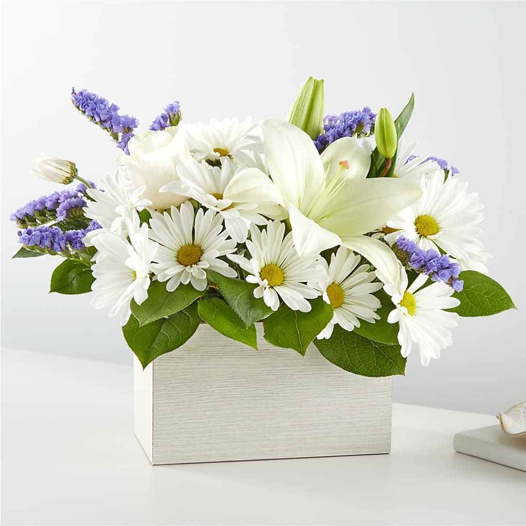 Beyond Blue Box Bouquet – Awesome Blossom Florist, San Antonio TX