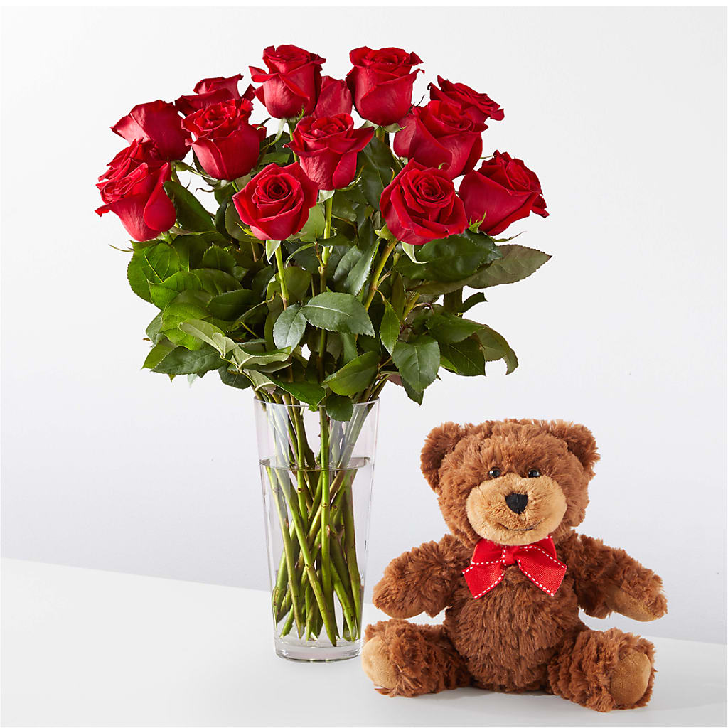 Romantic Long Stem Red Rose Bouquet Bundles – Awesome Blossom Florist, San Antonio TX