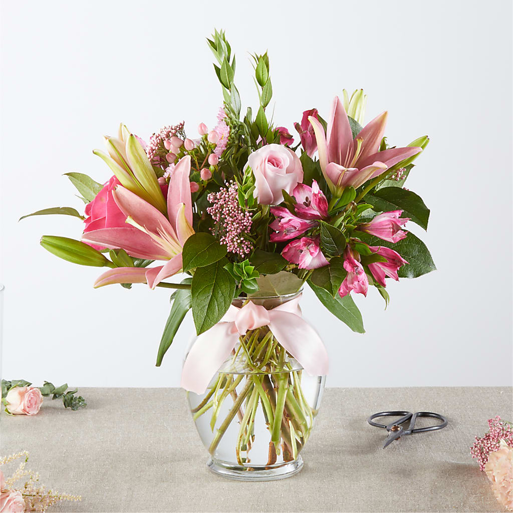 Pink Ribbon - A Florist Original – Awesome Blossom Florist, San Antonio TX