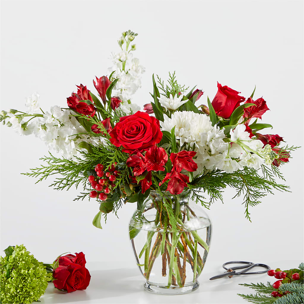 Merry Moment Bouquet – A Florist Original – Awesome Blossom Florist, San Antonio TX