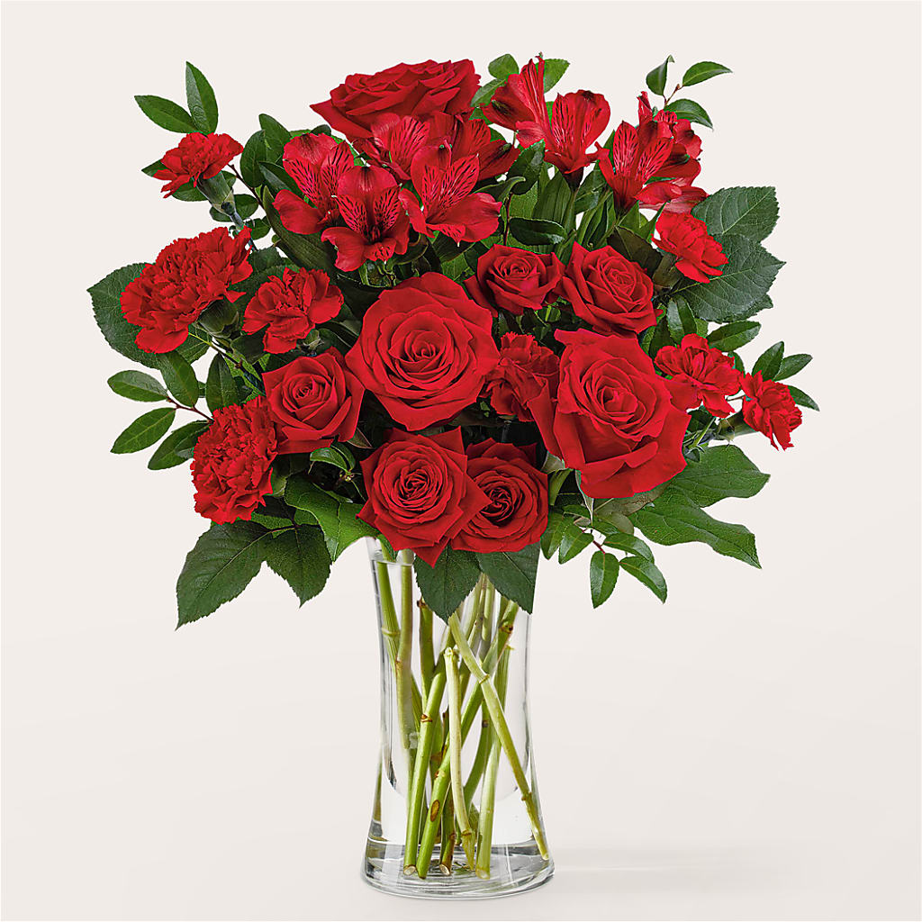 Brilliant Ruby Bouquet – Awesome Blossom Florist, San Antonio TX