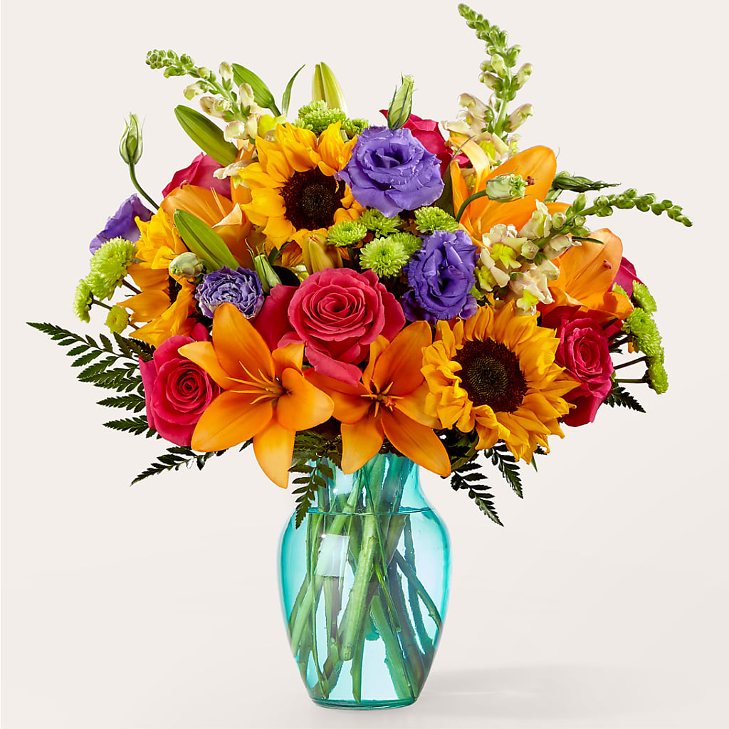 Double Rainbow Bouquet – Awesome Blossom Florist, San Antonio TX