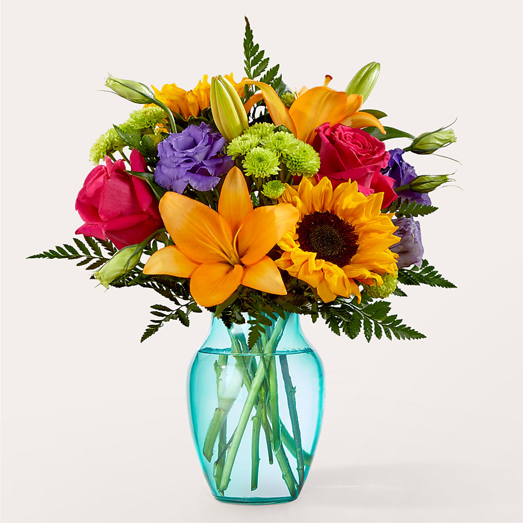 Double Rainbow Bouquet – Awesome Blossom Florist, San Antonio TX
