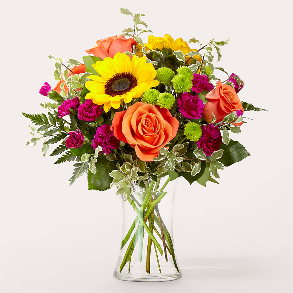 Warmth & Light Bouquet – Awesome Blossom Florist, San Antonio TX