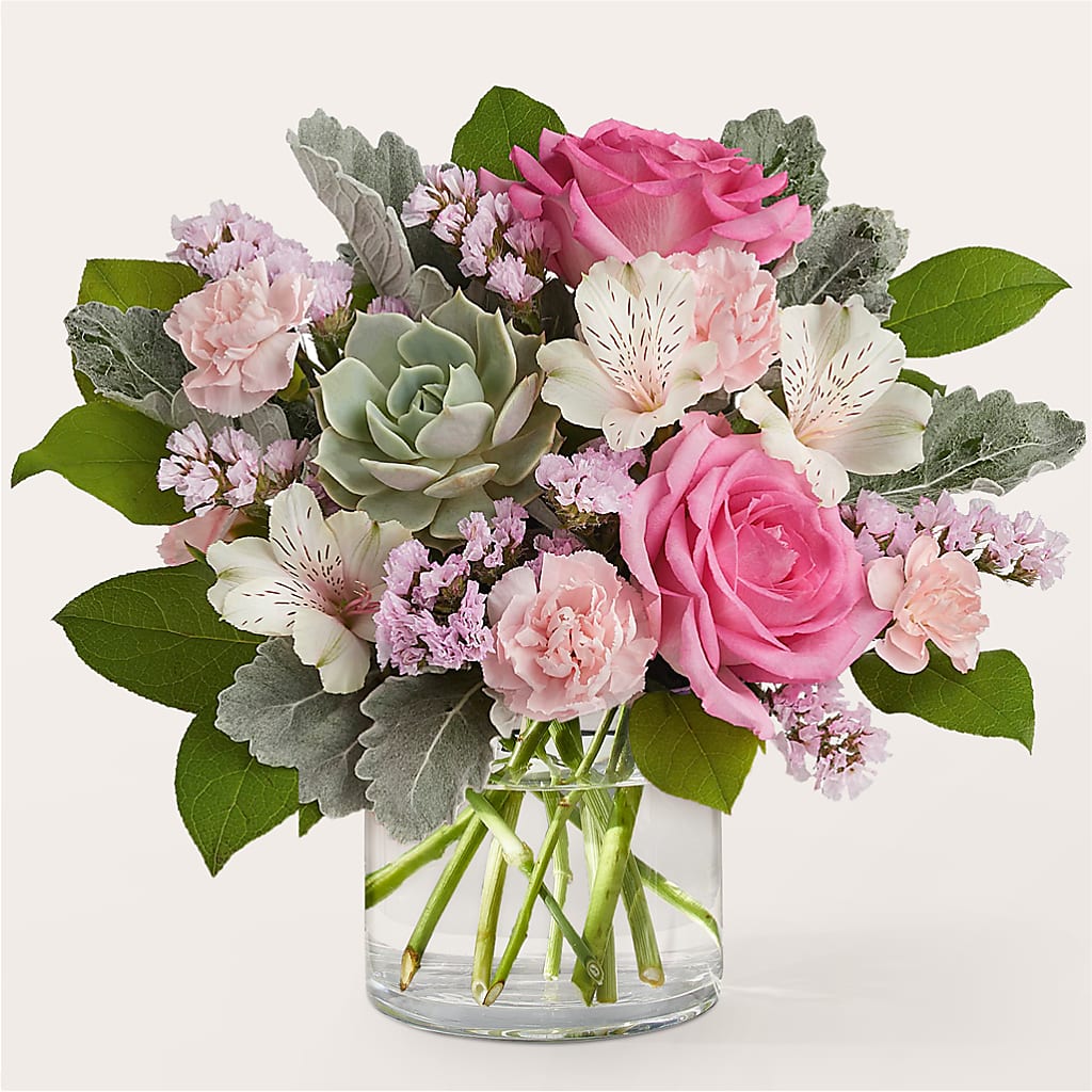 Dusty Rose Bouquet – Awesome Blossom Florist, San Antonio TX