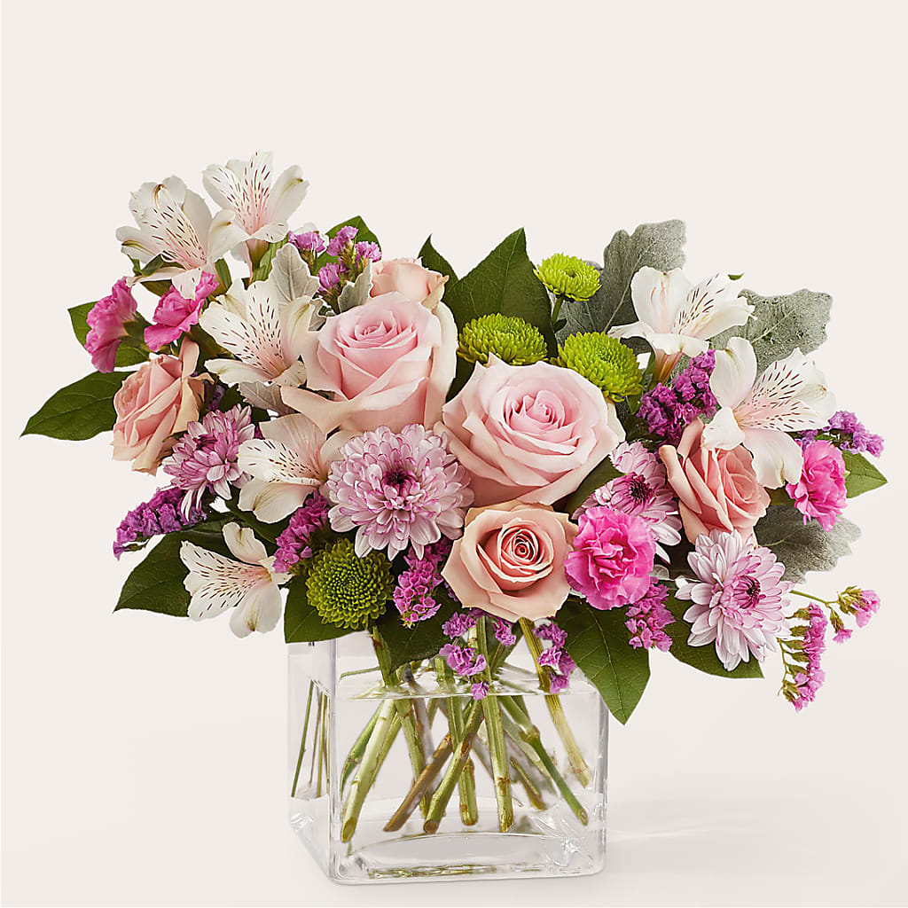 Pink Suede Bouquet – Awesome Blossom Florist, San Antonio TX