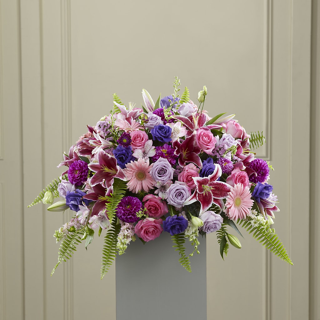 Fare Thee Well Pedestal – Awesome Blossom Florist, San Antonio TX