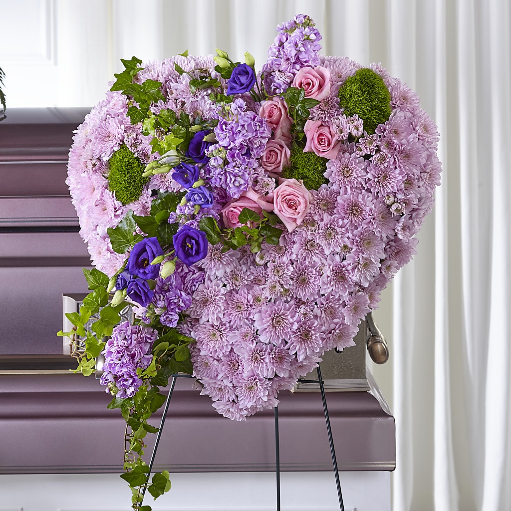 Treasured Love Standing Heart – Awesome Blossom Florist, San Antonio TX