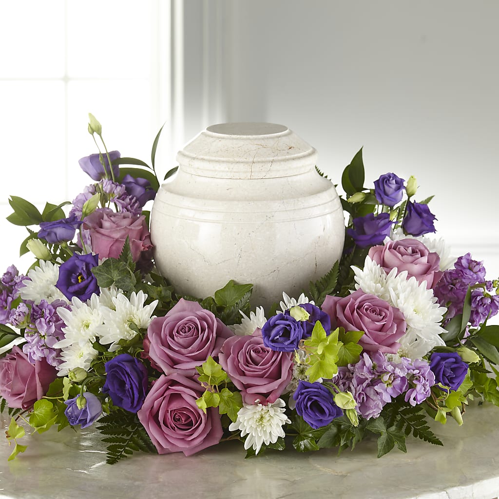 Blooming Sympathy Cremation Adornment – Awesome Blossom Florist, San Antonio TX
