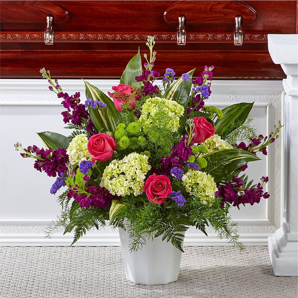 Beautiful Horizons Floor Basket – Awesome Blossom Florist, San Antonio TX