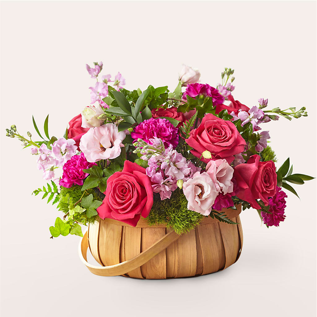 Radiance in Bloom Basket – Awesome Blossom Florist, San Antonio TX