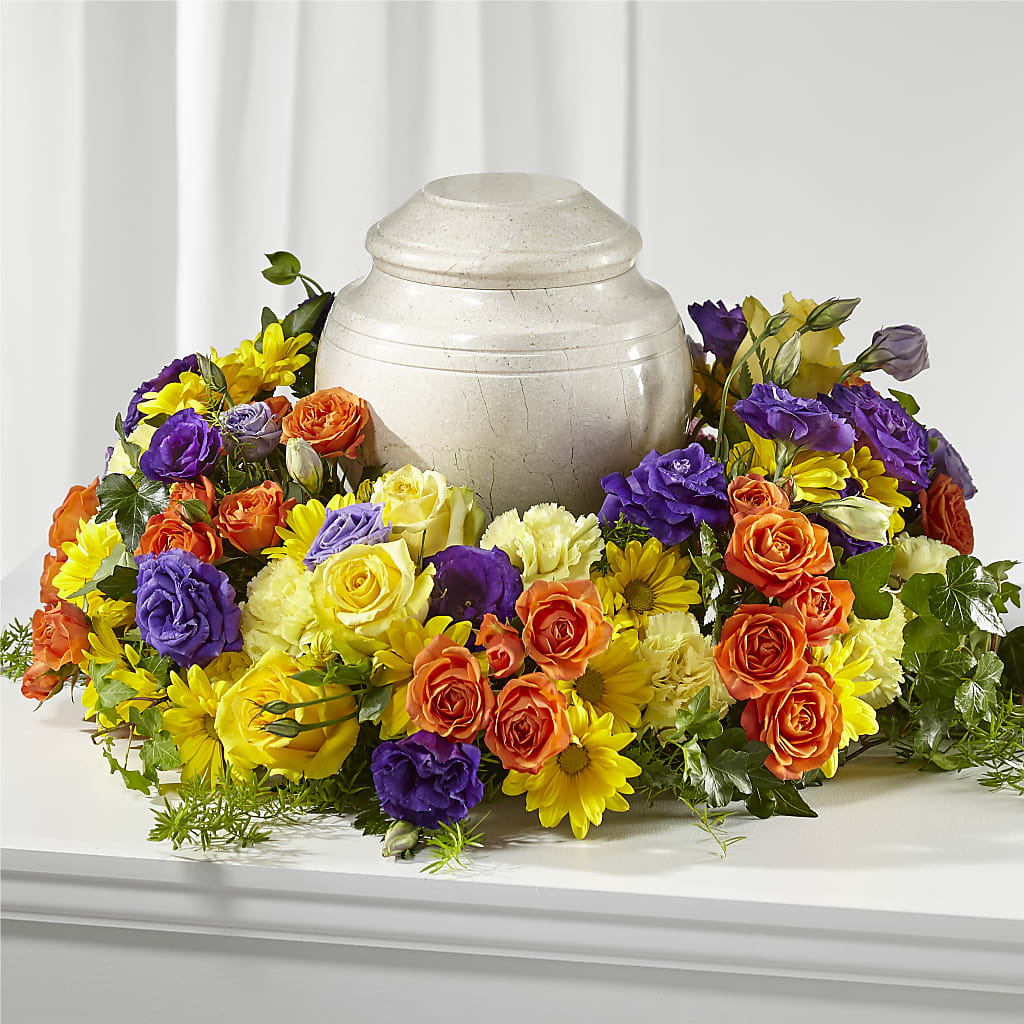 Blossoms of Remembrance Cremation Adornment – Awesome Blossom Florist, San Antonio TX
