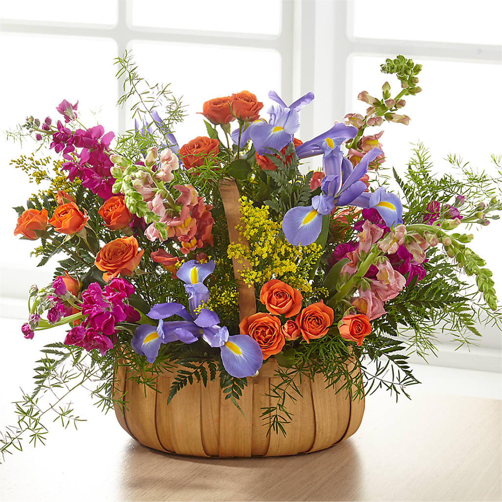 Garden of Life Basket – Awesome Blossom Florist, San Antonio TX