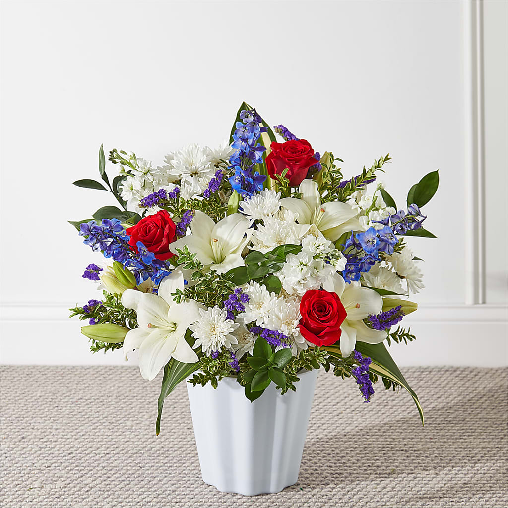 Consoled Floor Basket – Awesome Blossom Florist, San Antonio TX