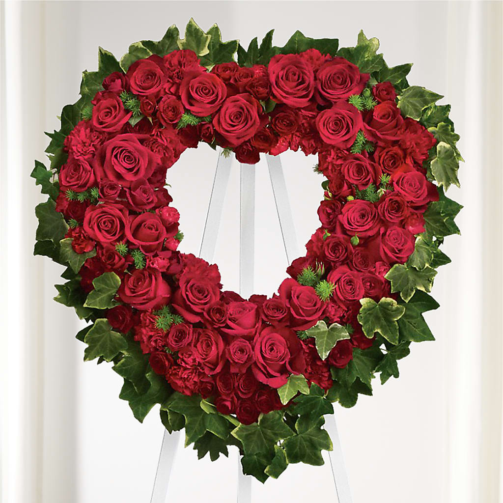 Wholehearted Standing Spray – Awesome Blossom Florist, San Antonio TX