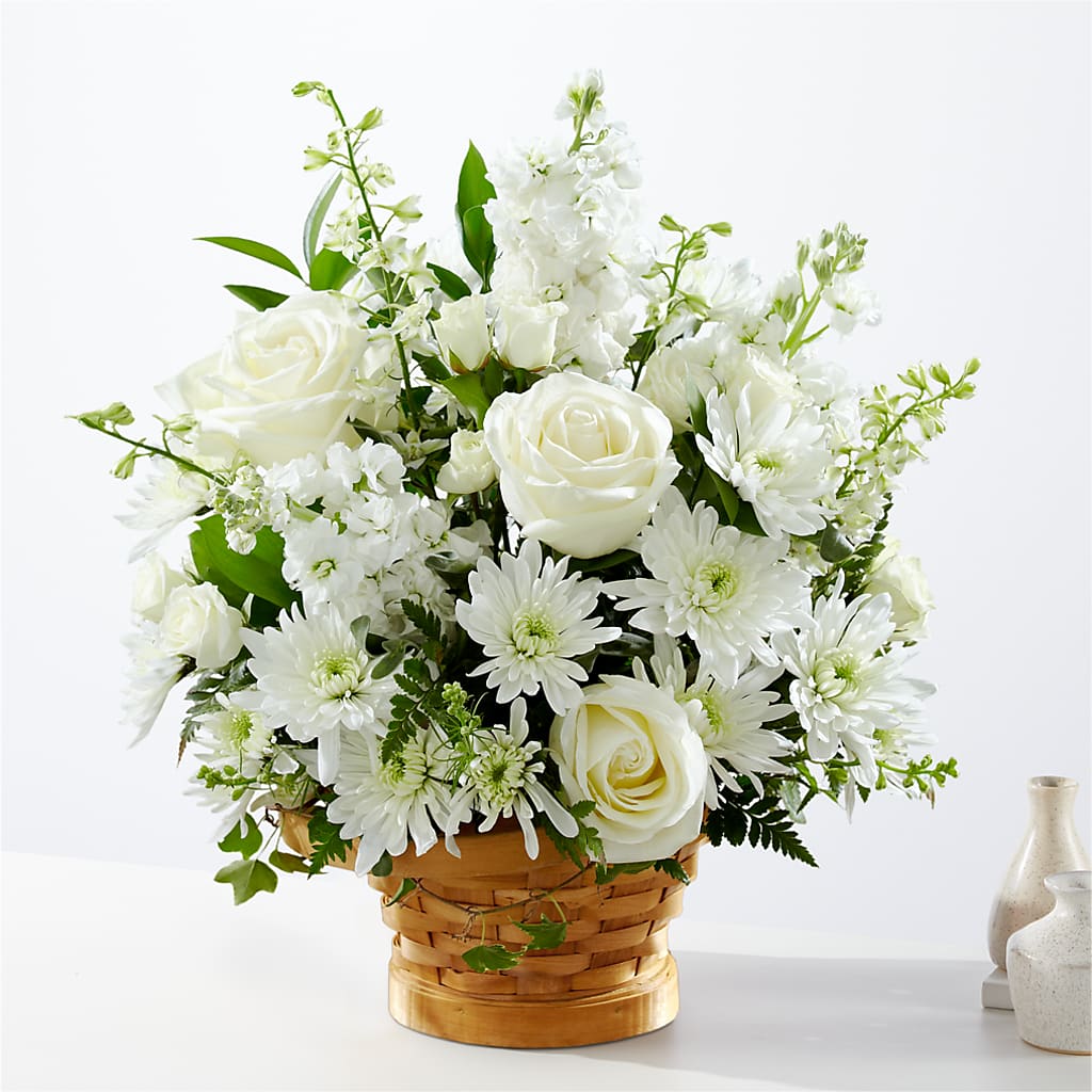 Heartfelt Condolences Arrangement – Awesome Blossom Florist, San Antonio TX