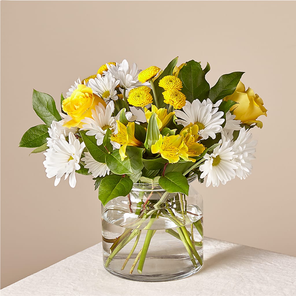 Sunny Sentiments Bouquet – Awesome Blossom Florist, San Antonio TX