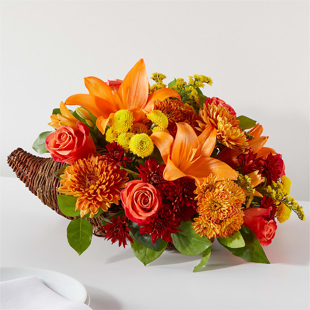 Bouquet of Blessings Cornucopia – Awesome Blossom Florist, San Antonio TX