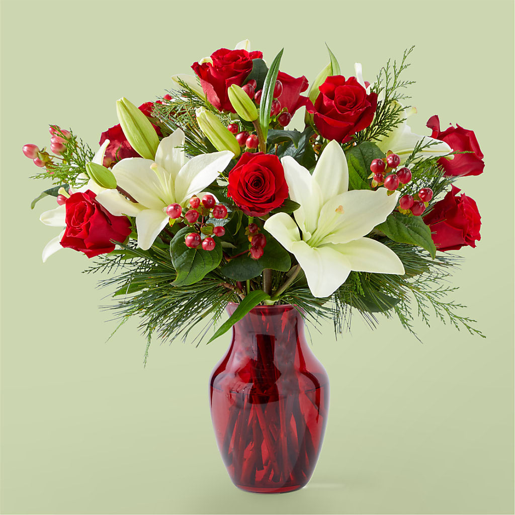 Evergreen Delight Bouquet – Awesome Blossom Florist, San Antonio TX