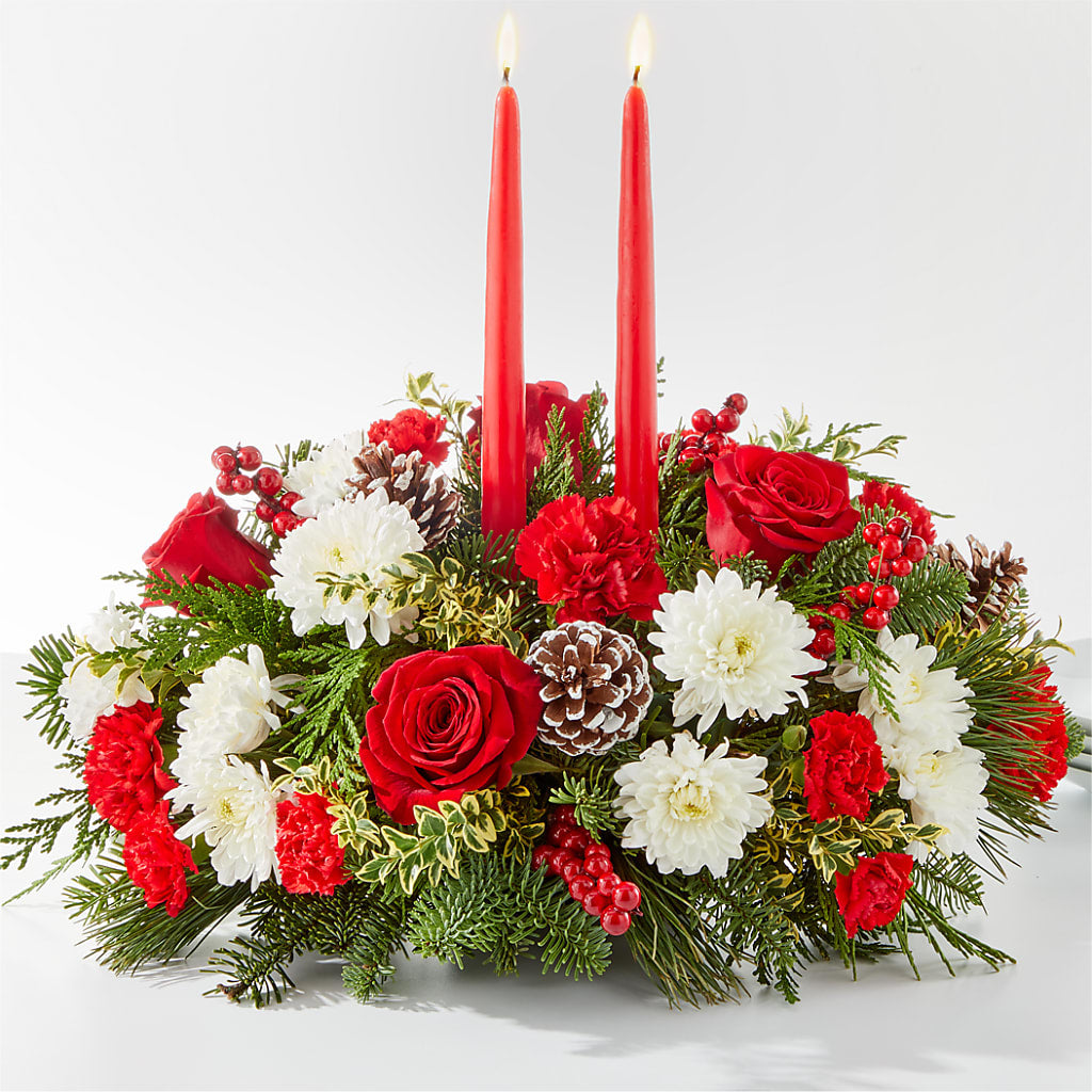 Holiday Soiree Centerpiece – Awesome Blossom Florist, San Antonio TX