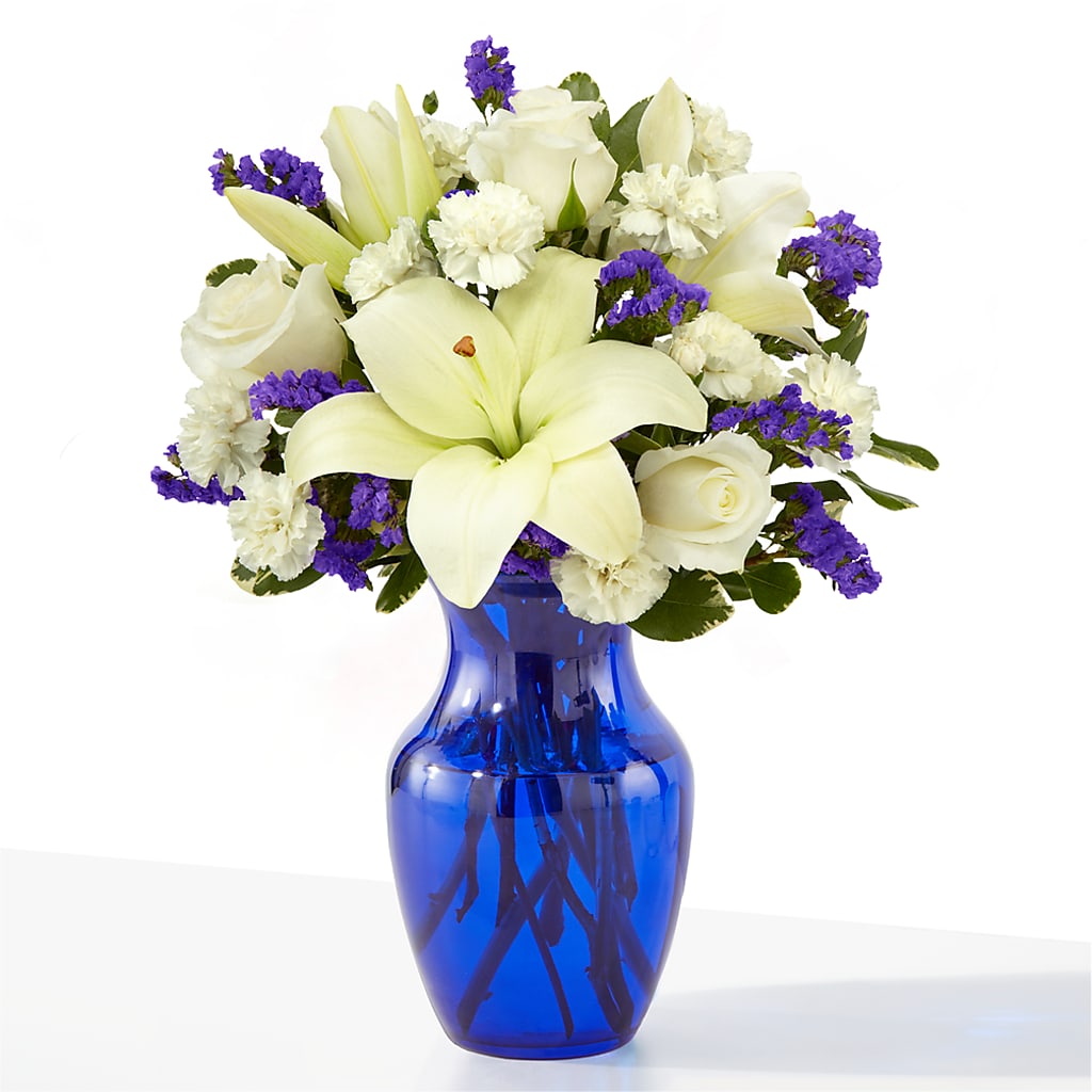 Sapphire Rush Bouquet – Awesome Blossom Florist, San Antonio TX