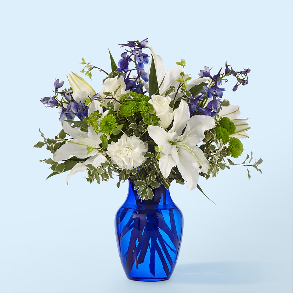 Santorini Bouquet – Awesome Blossom Florist, San Antonio TX