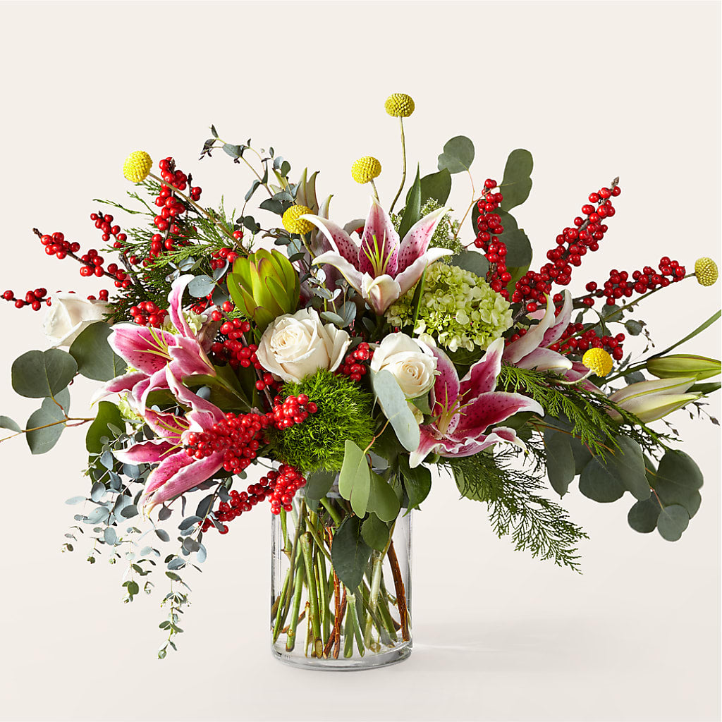 Berry & Bright Bouquet – Awesome Blossom Florist, San Antonio TX