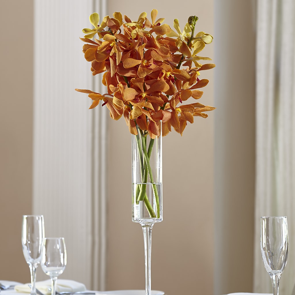 Orange Mokara Bouquet – Awesome Blossom Florist, San Antonio TX