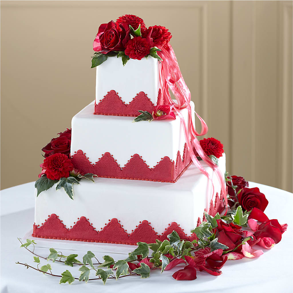 Forever Happiness Cake Decor – Awesome Blossom Florist, San Antonio TX
