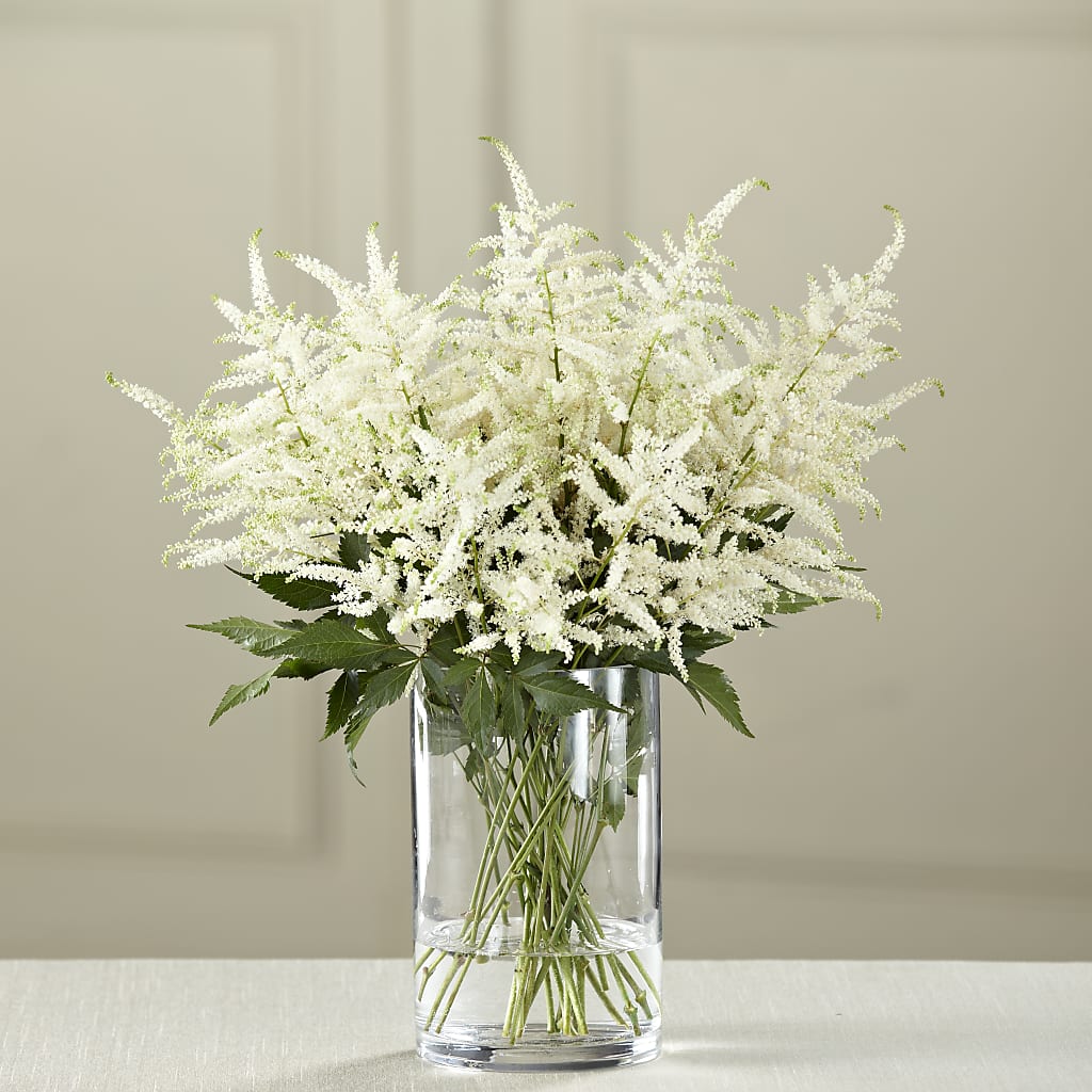 White Astilbe Bouquet – Awesome Blossom Florist, San Antonio TX
