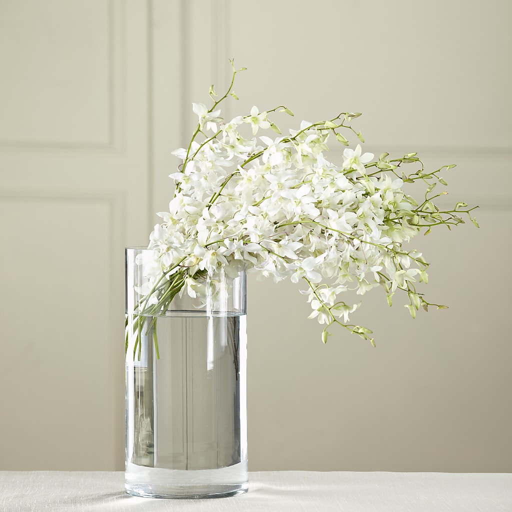 White Dendrobium Bouquet – Awesome Blossom Florist, San Antonio TX