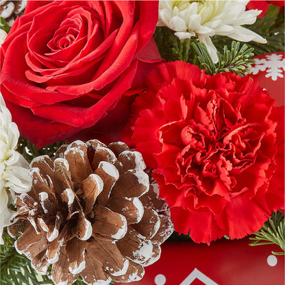 Christmas Village Ornament –  Awesome Blossom Florist, San Antonio TX