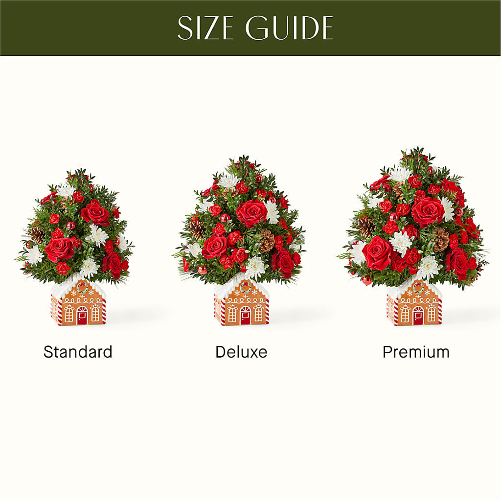 Spiced Gingerbread Tree –  Awesome Blossom Florist, San Antonio TX