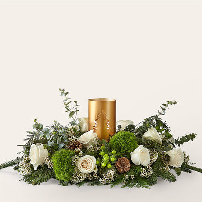Chestnuts Roasting Centerpiece –  Awesome Blossom Florist, San Antonio TX