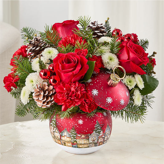 Christmas Carols Ornament –  Awesome Blossom Florist, San Antonio TX