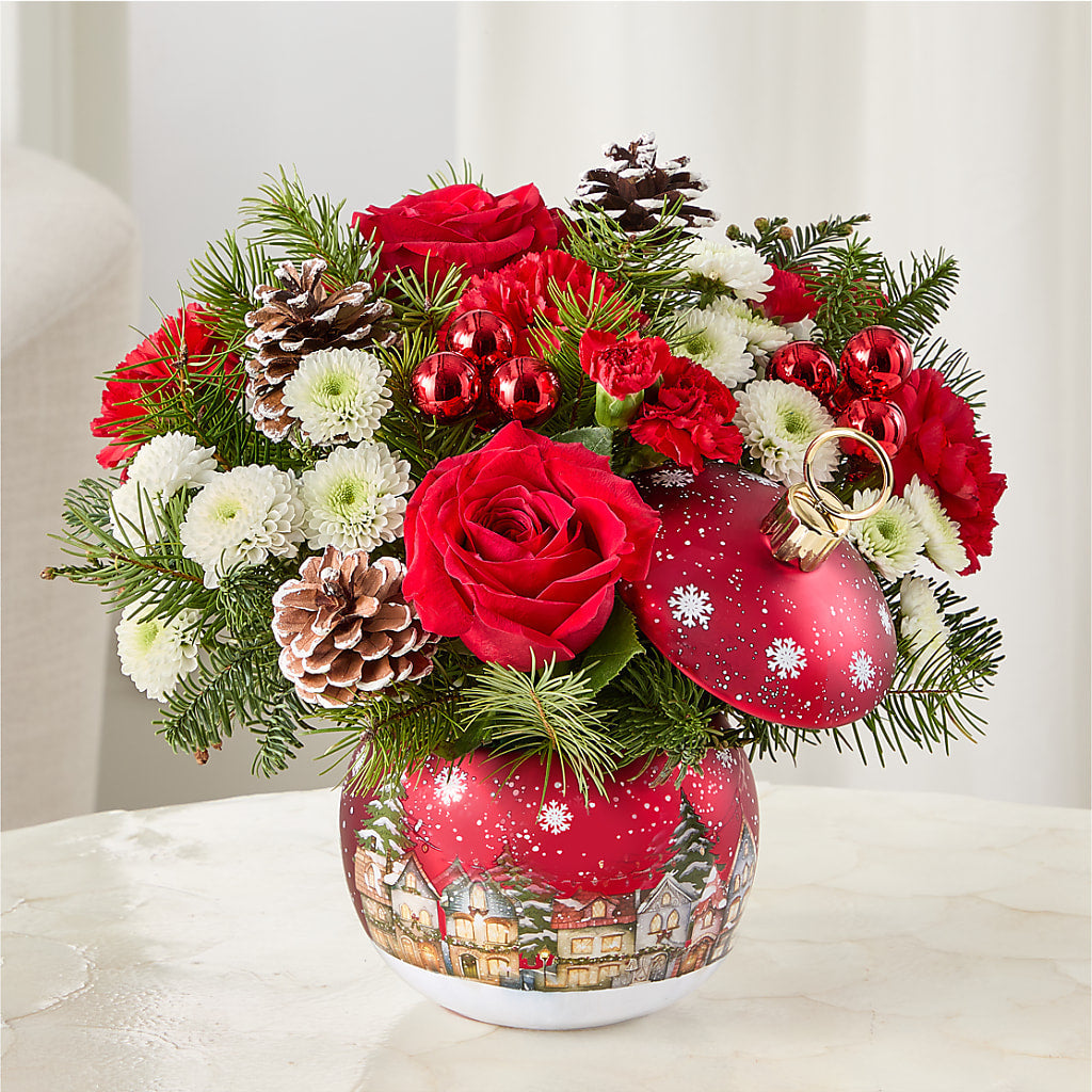 Christmas Carols Ornament –  Awesome Blossom Florist, San Antonio TX