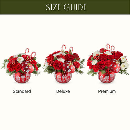 Cheer in the Air Ornament –  Awesome Blossom Florist, San Antonio TX