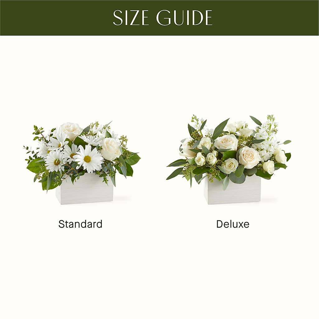 Fresh Linen Box Bouquet –  Awesome Blossom Florist, San Antonio TX
