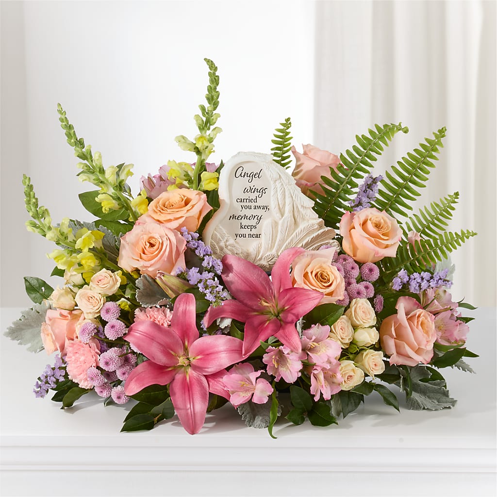 Gentle Light Arrangement –  Awesome Blossom Florist, San Antonio TX