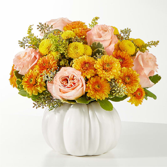 Peachy Pumpkin –  Awesome Blossom Florist, San Antonio TX