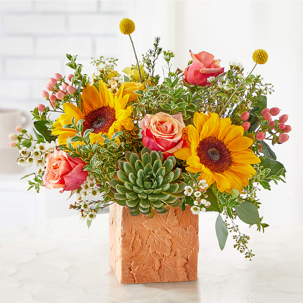 Sunflower Season Bouquet –  Awesome Blossom Florist, San Antonio TX